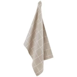 Zwilling Küchenhandtuch Set Kariert 2-tlg, Taupe -Küchenzauber Verkauf 13300 300 0 4