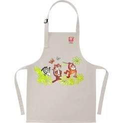 Zwilling Kinderschürze 60 Cm X 45 Cm, Grau -Küchenzauber Verkauf 13304 000 0 4