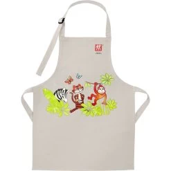 Zwilling Kinderschürze 60 Cm X 45 Cm, Grau -Küchenzauber Verkauf 13304 000 0 5