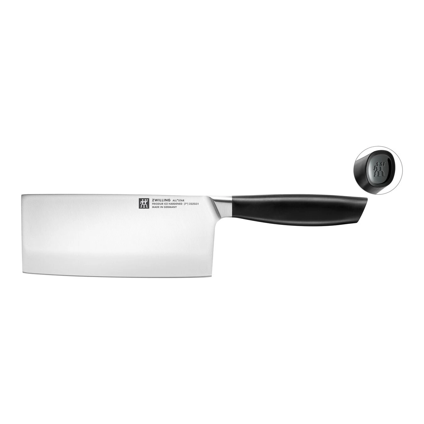 Zwilling Chin. Kochmesser 18 Cm, Schwarz 1 Zwilling Chin. Kochmesser 18 Cm, Schwarz