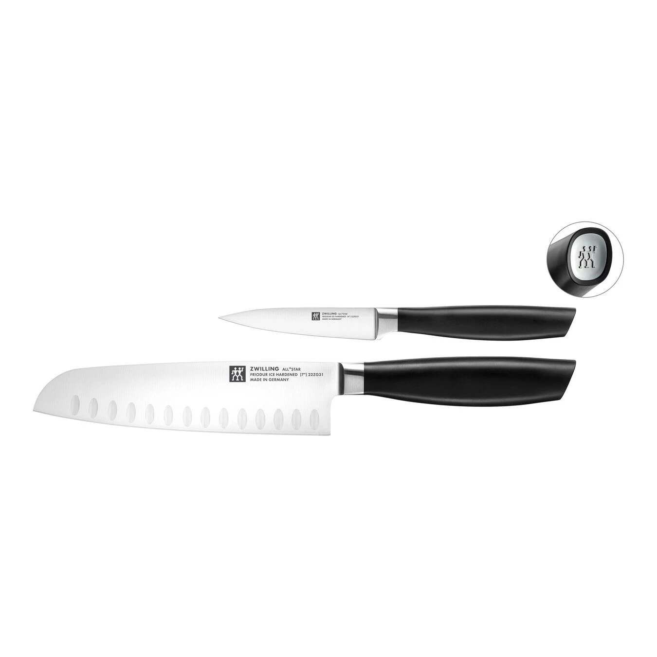 Zwilling Messerset 2-tlg, Silber 1 Zwilling Messerset 2-tlg, Silber