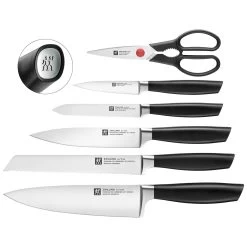 Zwilling Messerblockset Mit KiS Technologie 7-tlg, Weiß 8 Zwilling Messerblockset Mit KiS Technologie 7-tlg, Weiß -Küchenzauber Verkauf 33780500 1 silver