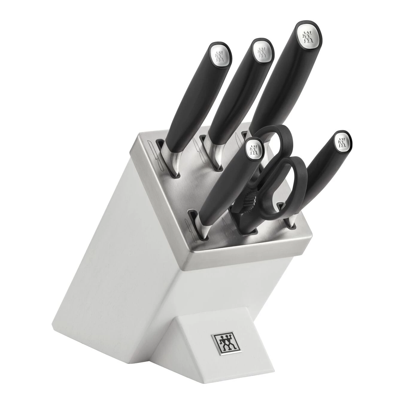 Zwilling Messerblockset Mit KiS Technologie 7-tlg, Weiß 1 Zwilling Messerblockset Mit KiS Technologie 7-tlg, Weiß