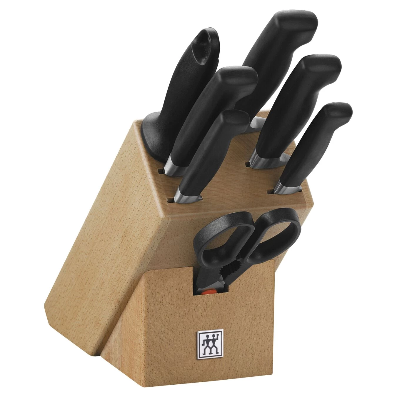 Zwilling Messerblockset 8-tlg, Natur 1 Zwilling Messerblockset 8-tlg, Natur