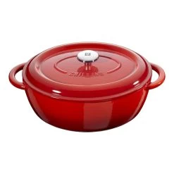 Zwilling Cocotte 29 Cm, Oval, Rot, Gusseisen