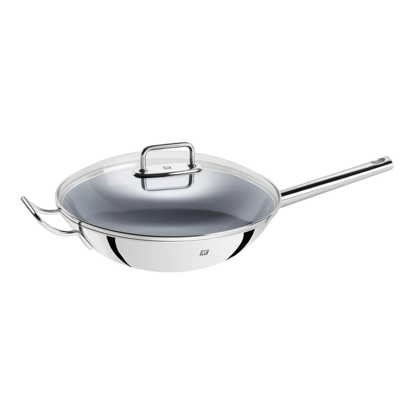 Zwilling Wok 32 Cm, 18/10 Edelstahl 1 Zwilling Wok 32 Cm, 18/10 Edelstahl