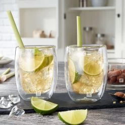 Zwilling Doppelwandiges Kaffeeglas 200 Ml / 2-tlg 9 Zwilling Doppelwandiges Kaffeeglas 200 Ml / 2-tlg -Küchenzauber Verkauf 424414352