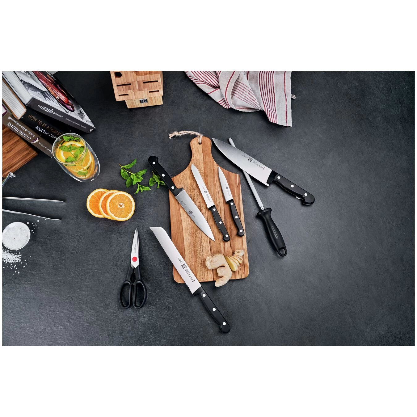 Zwilling Messerblockset 8-tlg, Natur 2 Zwilling Messerblockset 8-tlg, Natur – Bild 2