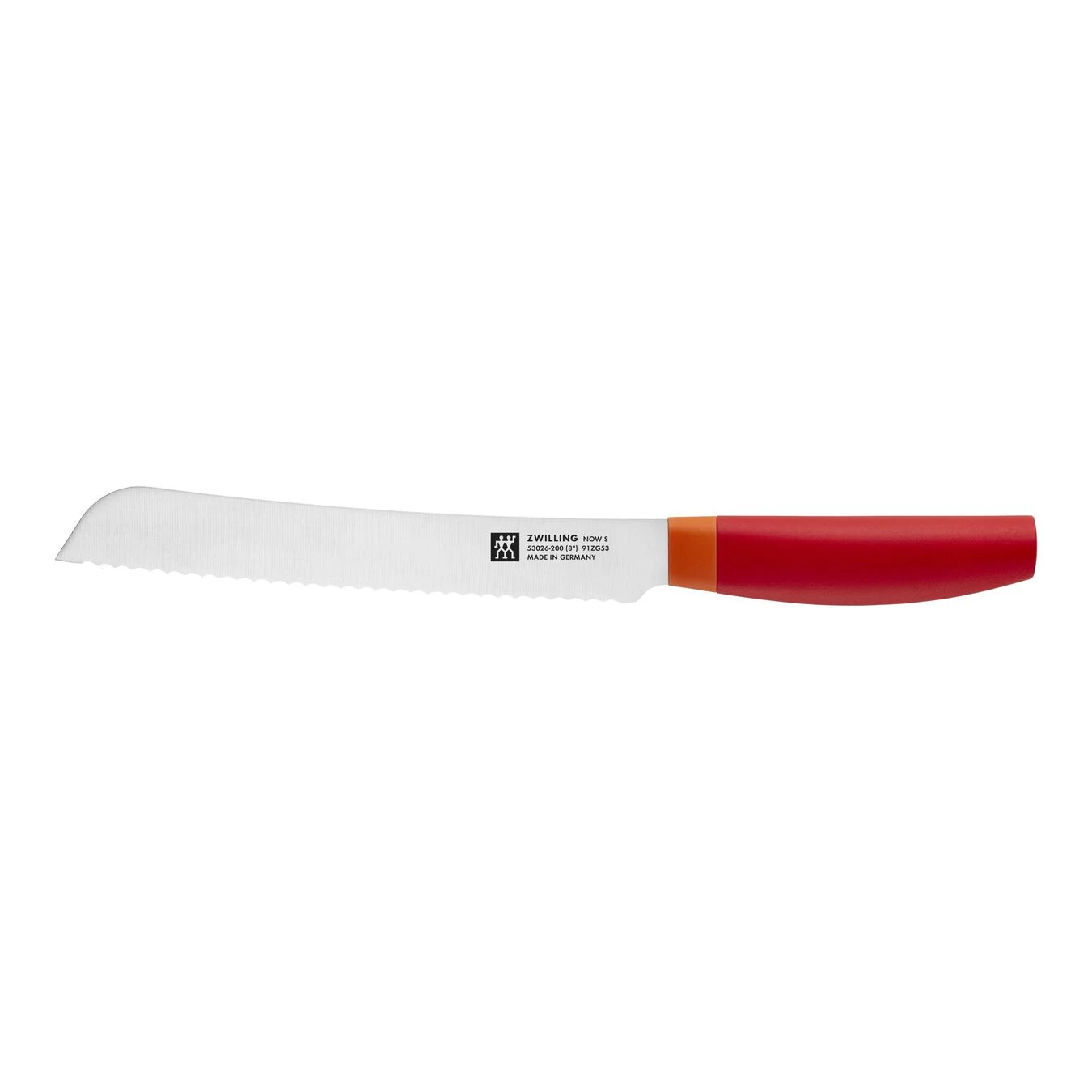 Zwilling Brotmesser 20 Cm, Rot 1 Zwilling Brotmesser 20 Cm, Rot